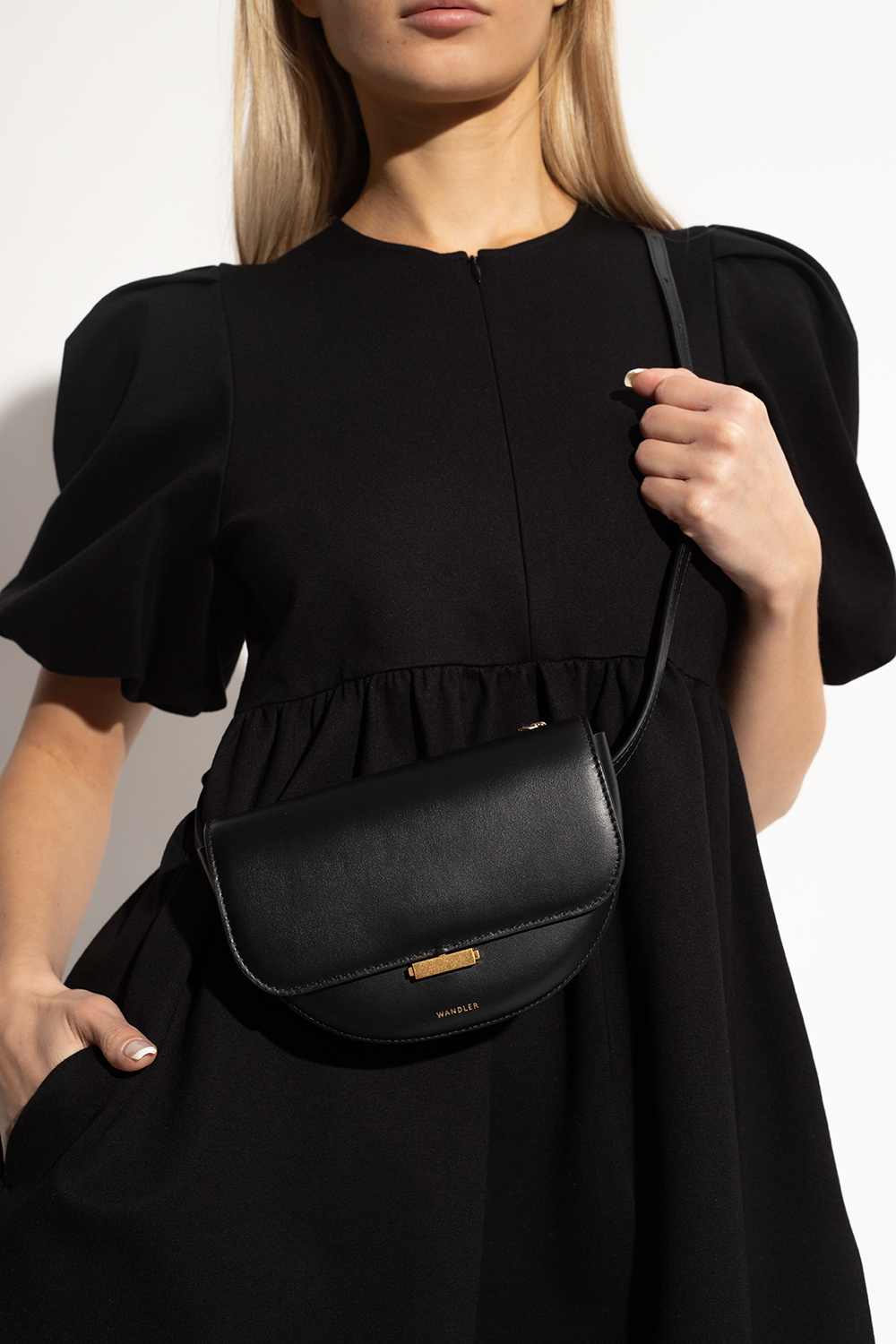 Black Anna belt bag Wandler VbjdevelopmentsShops Canada x Will Sweeney zip up shoulder bag